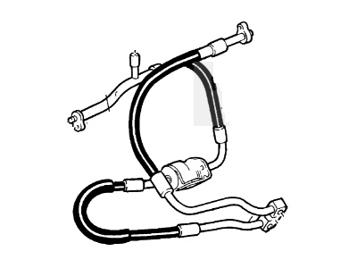 Ford 2L3Z-19D850-EA Tube - Compressor To Manifold      