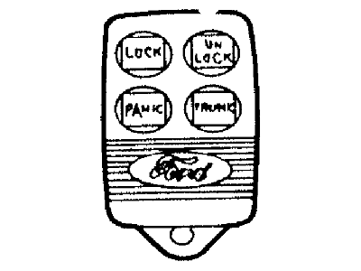 Mercury F8AZ-15K601-AA Remote Control System              