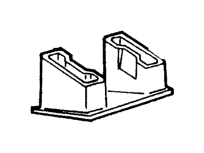 Ford F5AZ54672A32B Armrest Pad Cover, Passenger Side