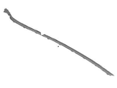 Ford BE8Z-5403136-A Moulding - Windshield, Passenger Side