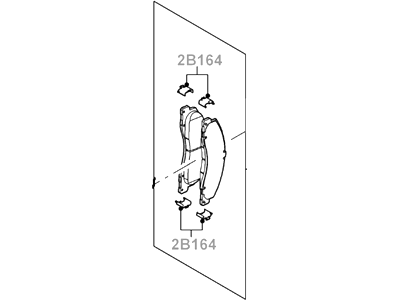 Ford E-350 Super Duty Brake Pads - 8C2Z-2V001-C