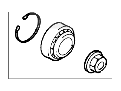 YS4Z-1A049-AA Ford Kit - Wheel Bearing Repair Illustration 1 of 1