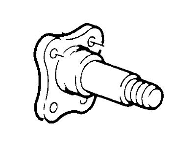 Ford 1F2Z-4A013-AA Spindle