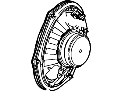 Ford 7U5Z-18808-C Speaker Assy
