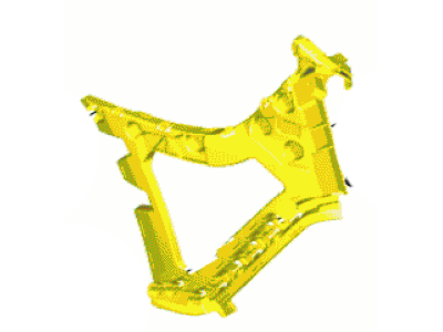 Ford DT1Z-17787-AA Bracket - Bumper Mounting, Passenger Side