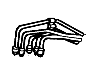Mercury Brake Line - 3W1Z-2C296-AA