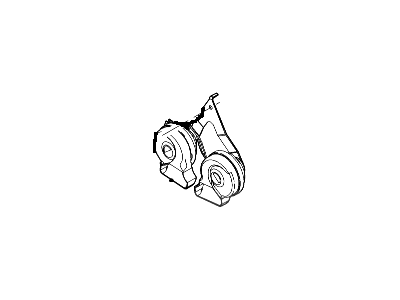 Ford 4C2Z-13832-CA Horn Assembly