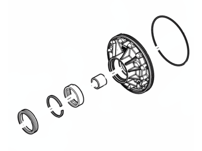 BL3Z-7A104-A Ford Body And Bushing - Pump Illustration 1 of 1