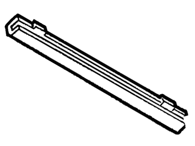 Mercury Capri Weather Strip - E9JY7621457B
