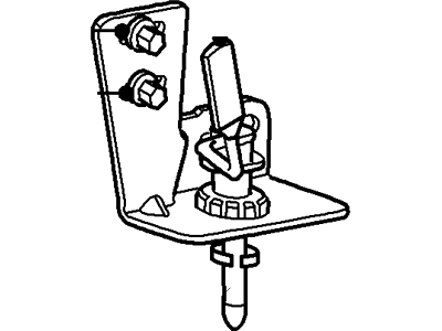 Ford 1W6Z-76506A21-AA Clamp, Driver Side
