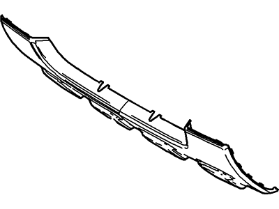 Ford 5L8Z-5B018-AAA Shield - Front Crossmember