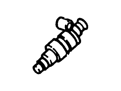1990 Ford Escort Fuel Injector - F7CZ-9F593-CA