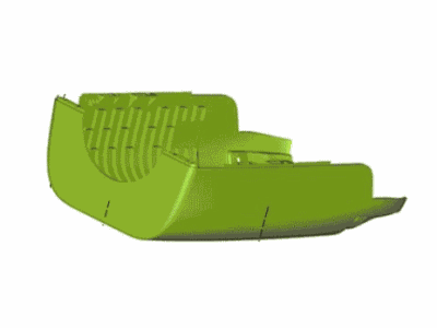 Ford GD9Z-3530-AA Shroud Assembly - Steering Column, Lower