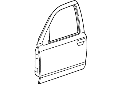 Mercury YW7Z-5420125-AA Door Shell