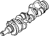 Mercury Mountaineer Crankshaft - F4ZZ-6303-ARM Crankshaft Gear