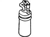 Ford Escort A/C Accumulator - XS4Z-19C836-AA Dehydrator