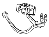 Lincoln Continental Control Arm - 2F3Z-5500-AA Upper Control Arm, Rear Passenger Side