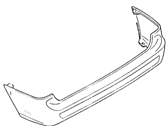 Ford Escort Parts - XS4Z-17906-AA Bumper Cover