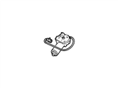 Ford Windstar Wiper Motor - 2F2Z-17508-AA Wiper Motor