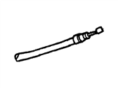Mercury Sable Parking Brake Cable - F8DZ-2A635-AA Rear Cable, Passenger Side