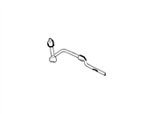 Mercury Sway Bar Bushing - F3XY-5L491-A Stabilizer Bar Bushing