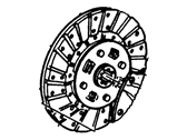 Ford F-250 Super Duty Clutch Disc - 3C3Z-7563-AA Pressure Plate