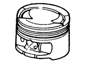 Mercury Mystique Piston - F8CZ6108AA Piston
