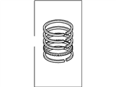 Lincoln Continental Piston Ring Set - F8LZ-6148-AA Piston Rings