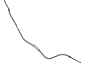 Ford E-250 Parking Brake Cable - 9C2Z-2853-A Front Cable
