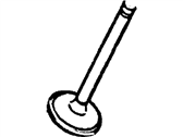 Lincoln Continental Intake Valve - F3LY-6507-A Intake Valve