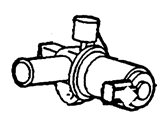 Ford F-350 Super Duty Idle Control Valve - YC2Z-9F715-CA Idle Speed Control