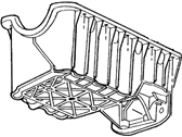 Ford Escort Oil Pan - F7CZ-6675-CB Oil Pan
