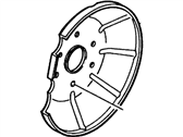 Ford Escort Brake Backing Plate - F7CZ-2C028-AA Splash Shield
