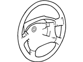 Ford Escort Parts - F8CZ-3600-AAA Steering Wheel, Black