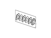 Ford E-250 Pinion Bearing - F2UZ-4215-B Gear Kit