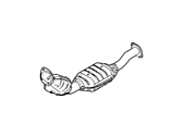 Mercury Catalytic Converter - 6W1Z-5E212-G Catalytic Converter, Driver Side