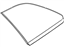 Ford 8T4Z-7829700-B Quarter Glass, Rear Passenger Side