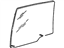 Ford F75Z-7825712-AA Door Glass, Rear Passenger Side