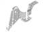 Ford BE8Z-54613B90-A Hinge Assembly, Passenger Side