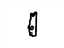 Ford F81Z-2502884-AA Reinforcement, Passenger Side