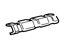 Ford F85Z-17C814-AB Bumper Cover Bracket, Passenger Side