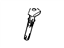 Ford CU5Z-96610A16-BE Headrest Guide, Front Driver Side