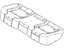 Ford AG1Z-54600A88-A Seat Cushion Pad, Rear
