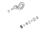 Ford 5R3Z-4209-E Gear And Pinion Assembly - Driving