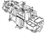 Ford 8L8Z-19B555-B Evaporator And Housing Assembly