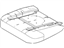 Ford 6W7Z-54632A22-B Cover And Pad - Front Seat Back, Passenger Side