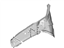 Ford CP6Z-58101A89-A Filler, Driver Side