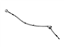 Ford DG1Z-2A635-A Cable Assembly - Parking Brake, Passenger Side