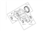 Ford 6L2Z-7005-B Case Assembly - Transmission, Front Ford 6L2Z-7005-B Case Assembly - Transmission, Front