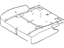 Ford CE9Z-7463840-A Seat Cushion Pad, Rear Passenger Side
